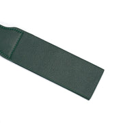 Liebe Seele - Mossy Chic Leather Spanking Paddle – Green & Gold-Erotiekvoordeel.nl