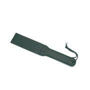 Liebe Seele - Mossy Chic Leather Spanking Paddle – Green & Gold-Erotiekvoordeel.nl
