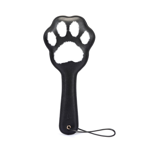 Liebe Seele - Paddle with Plush Paw - White-Erotiekvoordeel.nl