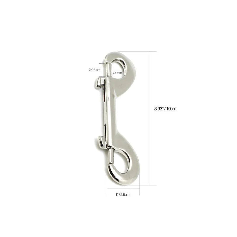 Liebe Seele - Quick Release Carabiner Hooks - Two Pieces - Silver-Erotiekvoordeel.nl