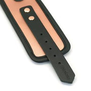 Liebe Seele - Rose Gold Memory - Exclusieve Leren Polsboeien - Met voering Van Ultrazacht Fluweel - Rosé Goud-Erotiekvoordeel.nl