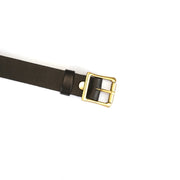 Liebe Seele - Samurai - Rugged Bit Gag with Brass Hardware - Black - From Japan-Erotiekvoordeel.nl