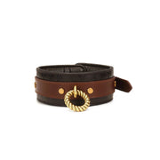 Liebe Seele - The Equestrian Leather Collar And Leash - Leren Halsband Met Ketting-Erotiekvoordeel.nl