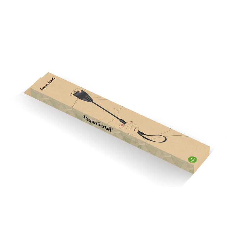 Liebe Seele - Vegan Fetish - Riding Crop - Paardrijzweepje- Zwart-Erotiekvoordeel.nl