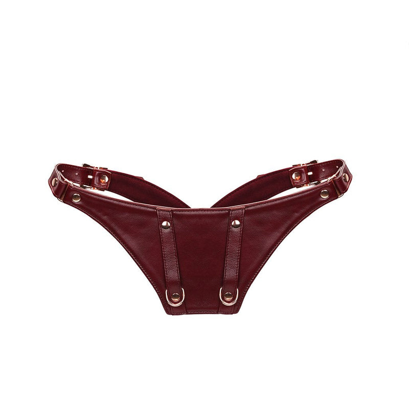 Liebe Seele - Wine Red - Forced Orgasm - Gedwongen Orgasme - Harness Belt - Harnas Riem-Erotiekvoordeel.nl