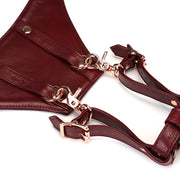 Liebe Seele - Wine Red - Forced Orgasm - Gedwongen Orgasme - Harness Belt - Harnas Riem-Erotiekvoordeel.nl
