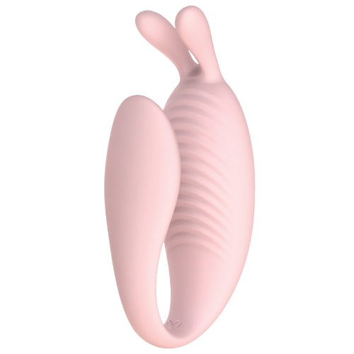 Limitless - CV1 - Rabbit Partner vibrante con telecomando - Rosa - Erotiekvoordeel.nl