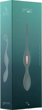 Limitless - KB4 - Vibrerende Vaginale Balletjes met Afstandsbediening - Groen-Erotiekvoordeel.nl
