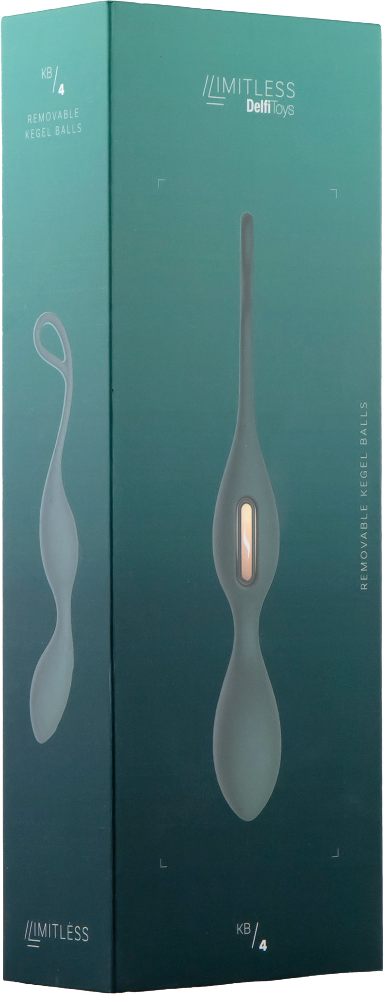 Limitless - KB4 - Vibrerende Vaginale Balletjes met Afstandsbediening - Groen-Erotiekvoordeel.nl