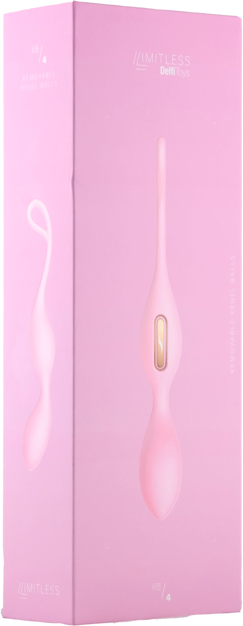 Limitless - KB4 - Vibrerende Vaginale Balletjes met Afstandsbediening - Roze-Erotiekvoordeel.nl