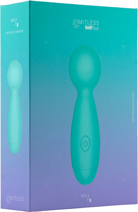 Limitless - MW2 - Mini Wand Massager - Turquoise-Erotiekvoordeel.nl