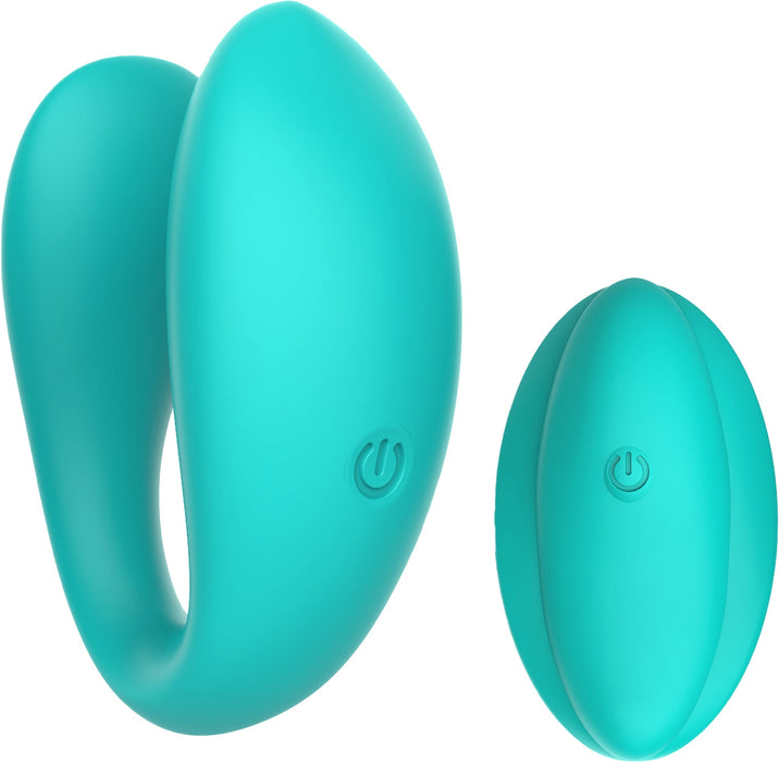 Limitless - RC2 - Partner Vibrator met Afstandsbediening - Turquoise-Erotiekvoordeel.nl