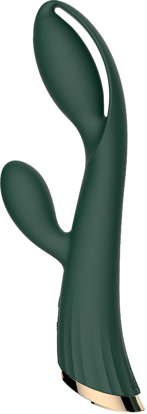 Limitless - RV2 - Verwarmende Rabbit Vibrator - Groen-Erotiekvoordeel.nl