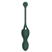 Limitless - VE1 - Estim - Électrosex - Œuf vibrant et oscillant avec télécommande - Vert-Erotiekvoordeel.nl