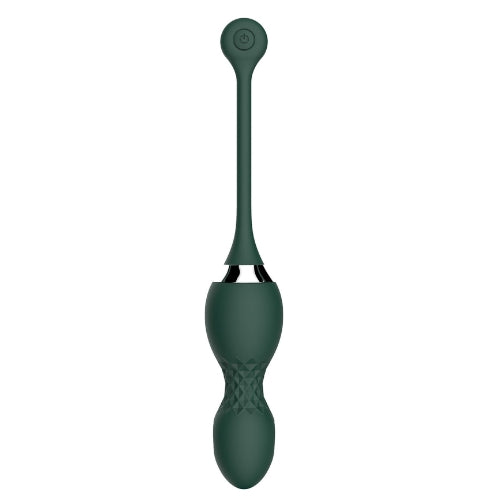 Limitless - VE1 - Estim - Électrosex - Œuf vibrant et oscillant avec télécommande - Vert-Erotiekvoordeel.nl