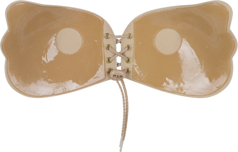 Reggiseno push-up autoadesivo LingaDore - Beige - Forma a farfalla - Erotiekvoordeel.nl