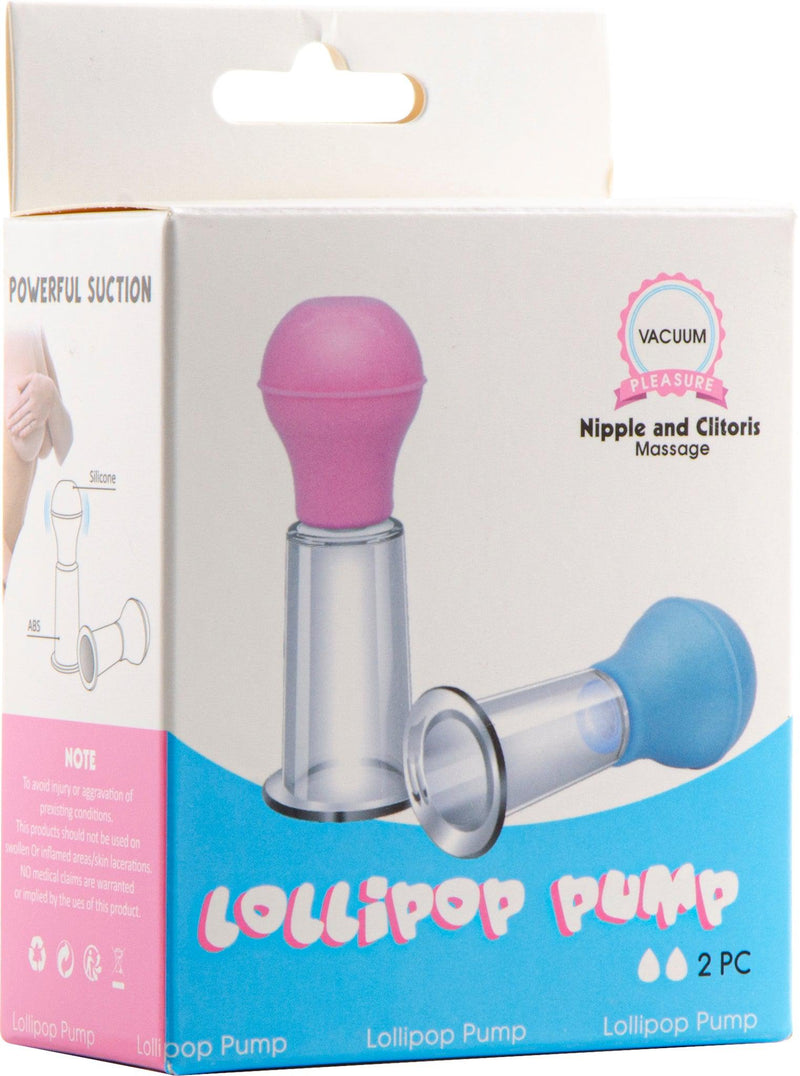 Lollipop Pump - Succhiatori per capezzoli - Blu-Erotiekvoordeel.nl