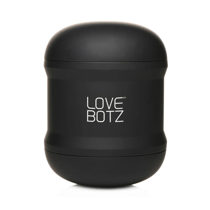 Love Botz - Masturbator - 10X Cyber Stroke Vibrating Stroker - Dubbele open uiteinden - zwart-Erotiekvoordeel.nl