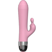 Love Magic - Duet - Vibromasseur Rabbit - Double moteur - Rechargeable - Rose-Erotiekvoordeel.nl