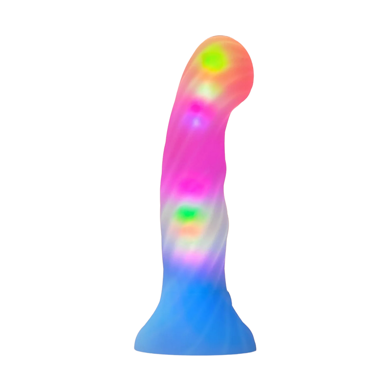Love to Love - Candy Loop - Dildo with LED Lighting - Blue/Pink - Erotiekvoordeel.nl