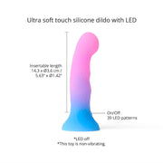 Love to Love - Candy Loop - Dildo with LED Lighting - Blue/Pink - Erotiekvoordeel.nl