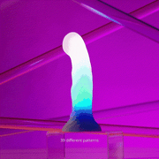 Love to Love - Candy Loop - Dildo with LED Lighting - Blue/Pink - Erotiekvoordeel.nl