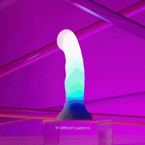 Love to Love - Candy Loop - Dildo with LED Lighting - Blue/Pink - Erotiekvoordeel.nl