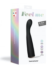 Love to Love - Feel Me - Vibrador flexible para el punto G - Negro - Erotiekvoordeel.nl