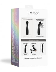 Love to Love - Feel Me - Vibrador flexible para el punto G - Negro-Erotiekvoordeel.nl