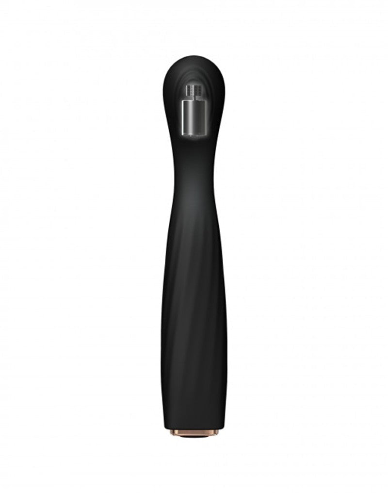 Love to Love - Feel Me - Vibrador flexible para el punto G - Negro - Erotiekvoordeel.nl