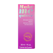 Love to Love - Make Me Quiver - Klitoris-Stimulationsserum für Frauen - 30 ml - Erotiekvoordeel.nl
