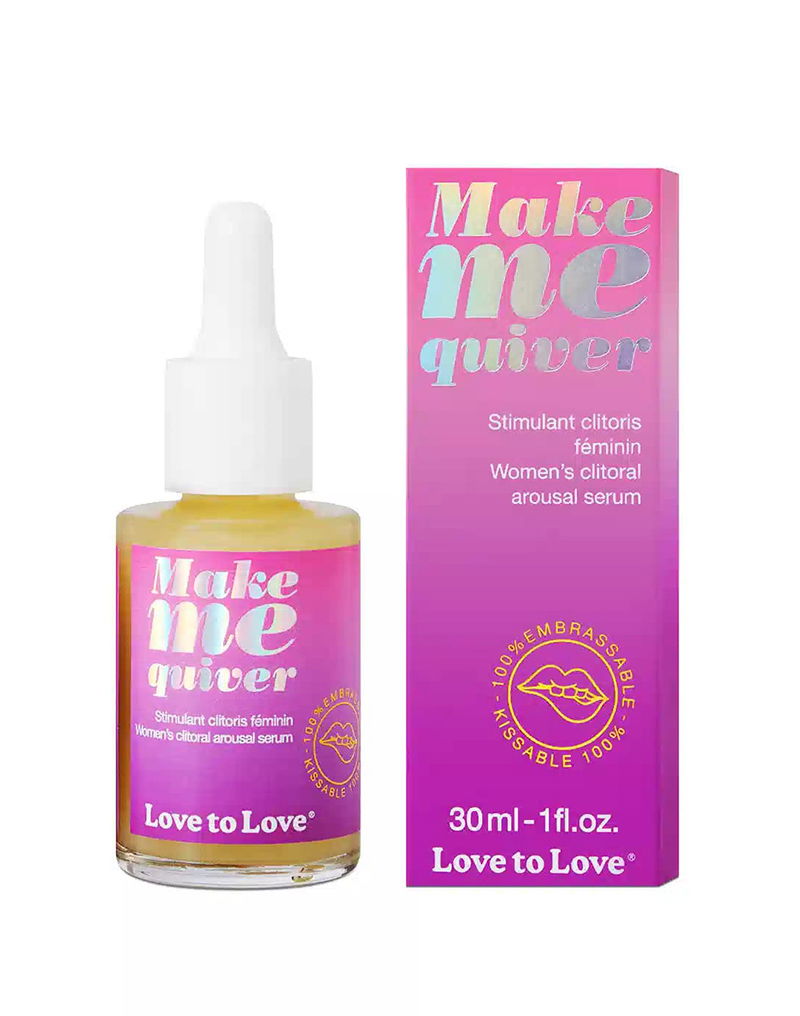 Love to Love - Make Me Quiver - Klitoris-stimulierendes Serum für Frauen - 30 ml - Erotiekvoordeel.nl