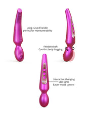 Love to Love - Pleaser - Vibromasseur à baguette - Iridescent Berry - Erotiekvoordeel.nl