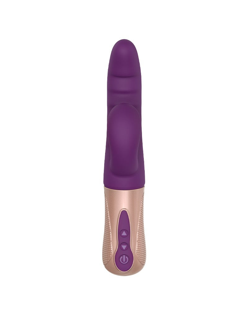 Love to Love - Sassy Bunny - Rabbit Vibrator met Tapping Functie - Paars-Erotiekvoordeel.nl