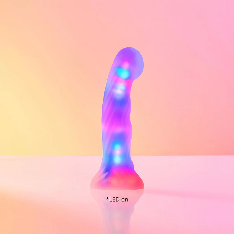 Love to Love - Sugar Bomb - Gode avec lumières LED - Rose/Jaune - Laced-up.nl