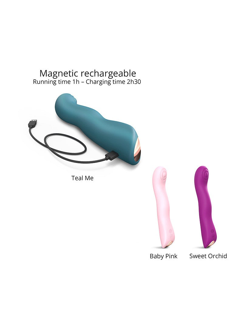 Love to Love - Swap - P-spot & G-spot Vibrator Met Tapping Functie - Blauw-Erotiekvoordeel.nl