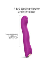 Love to Love - Swap - P-spot & G-spot Vibrator - Met Tapping Functie - Dieproze-Erotiekvoordeel.nl