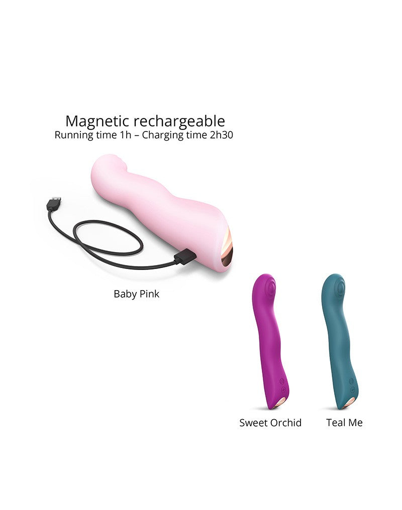Love to Love - Swap - P-spot & G-spot Vibrator - Met Tapping Functie - Lichtroze-Erotiekvoordeel.nl
