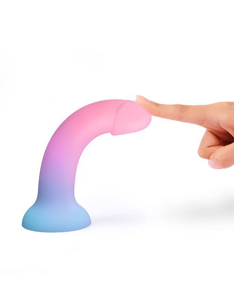 Love to Love - Utopia - Dildolls - Smooth Dildo - Pink/Violet/Blue-Erotiekvoordeel.nl