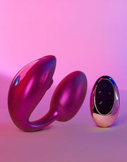 Love to Love - Wonderlover - Luchtdruk Vibrator en G-spot Vibrerend Eitje - Roze-Erotiekvoordeel.nl