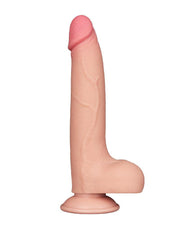 LoveToy - Sliding Skin Dildo - Lengte 20.8 cm - Diameter 4 cm - Lichte Huidskleur-Erotiekvoordeel.nl