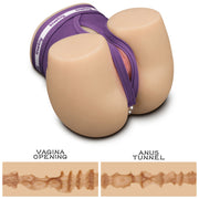 LoveToy Dual Motor Masturbator - Vagina & Anus - 7 Vibratiestanden-Erotiekvoordeel.nl