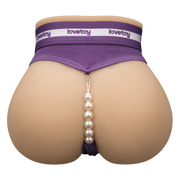 LoveToy Dual Motor Masturbator - Vagina & Anus - 7 Vibratiestanden-Erotiekvoordeel.nl