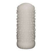 LoveToy - Knights Ring - Manchon vibrant double usage - Drip - Blanc-Erotiekvoordeel.nl