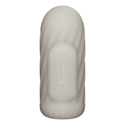 LoveToy - Knights Ring - Manchon vibrant double usage - Spirale - Blanc - Erotiekvoordeel.nl