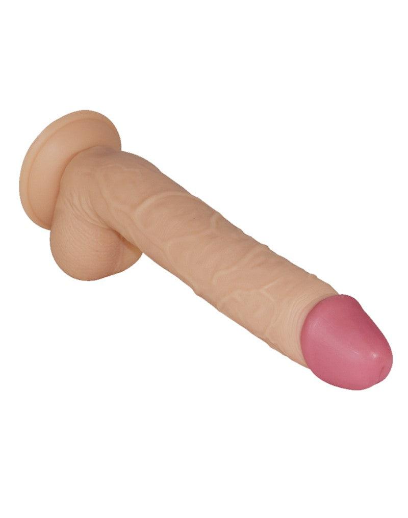 LoveToy - Legendary - King Size Realistische Dildo - 25.5 cm - Lichte Huidskleur-Erotiekvoordeel.nl