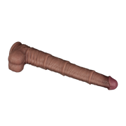 LoveToy - Nature Cock - Double-Layer Flexible Dildo with Veins - 40 cm-Erotiekvoordeel.nl