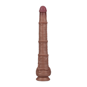 LoveToy - Nature Cock - Double-Layer Flexible Dildo with Veins - 40 cm-Erotiekvoordeel.nl