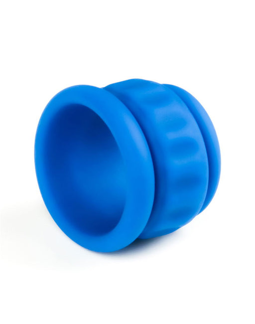 LoveToy - Pinnacle Pro - Anneau pénien Twin Flex Stretcher - Bleu - Erotiekvoordeel.nl