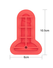 LoveToy - Moule à glaçons en silicone - Mini pénis-Erotiekvoordeel.nl